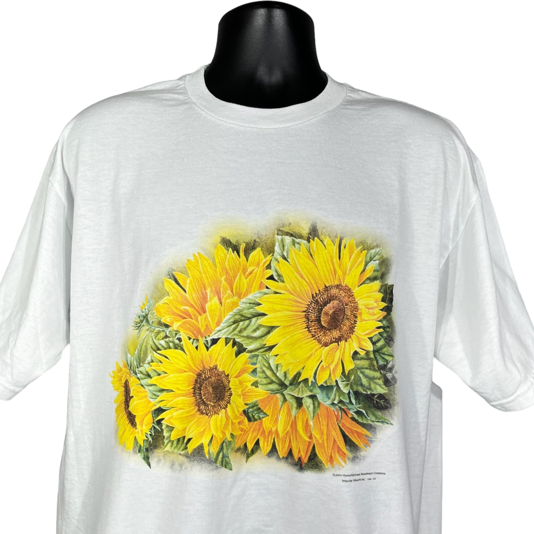 Vintage Sunflowers Art Tee