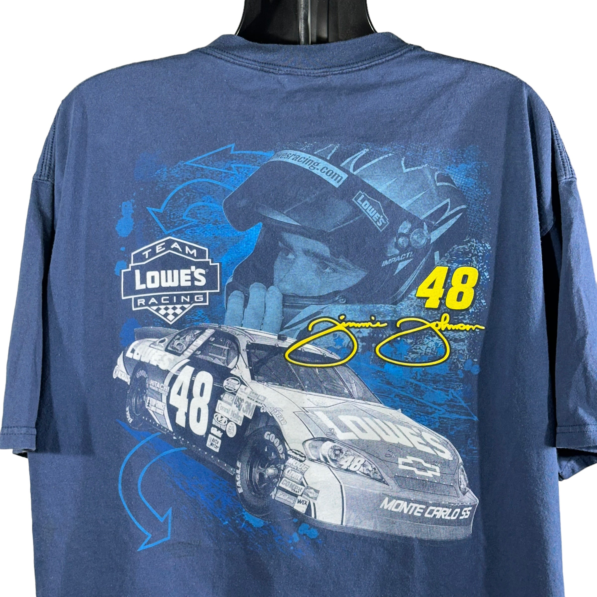 Vintage Lowe's NASCAR Jimmie Johnson Tee