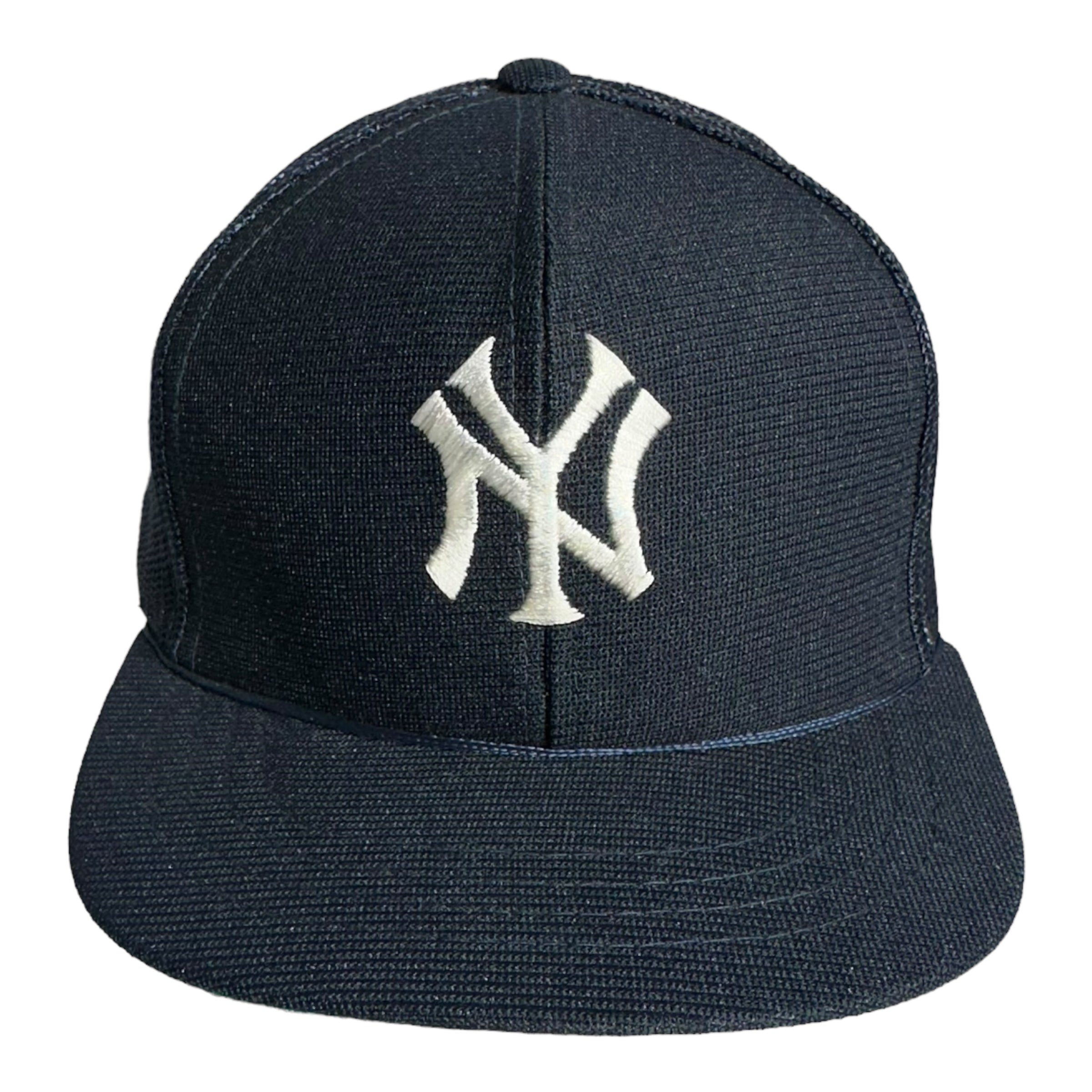 Vintage MLB New York Yankees Rope Lace Brim Trucker Snapback Hat