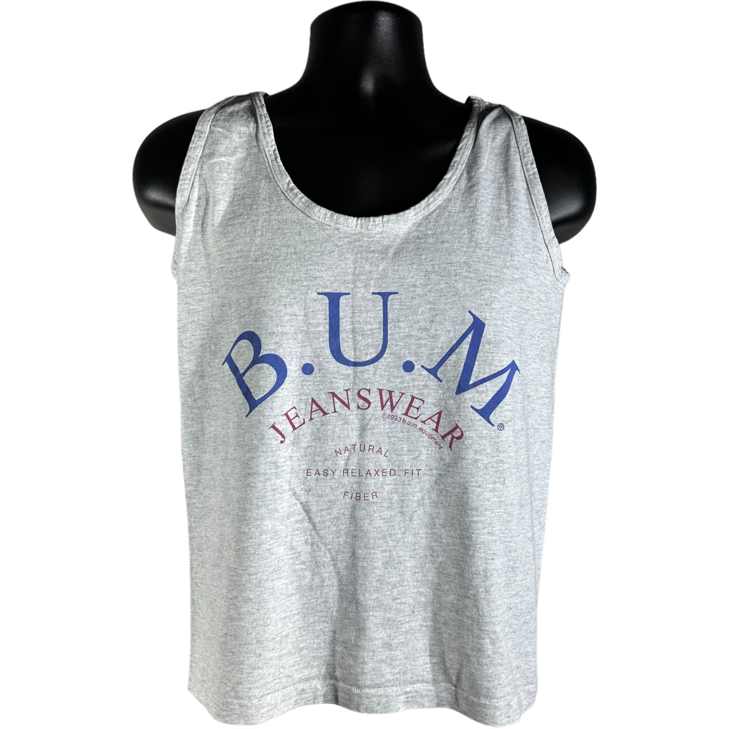 Vintage B.U.M. Jeans Wear Tank Top 1993