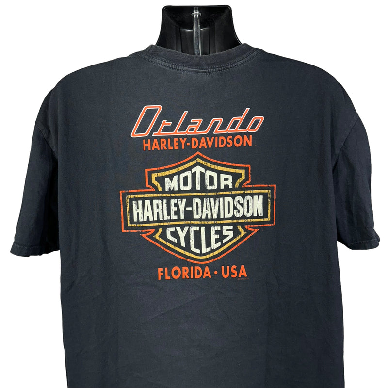 Vintage Harley Davidson "Motorcycles For Life" Tee