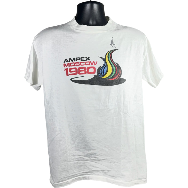 Vintage Ampex Moscow Olympics Tee 1980