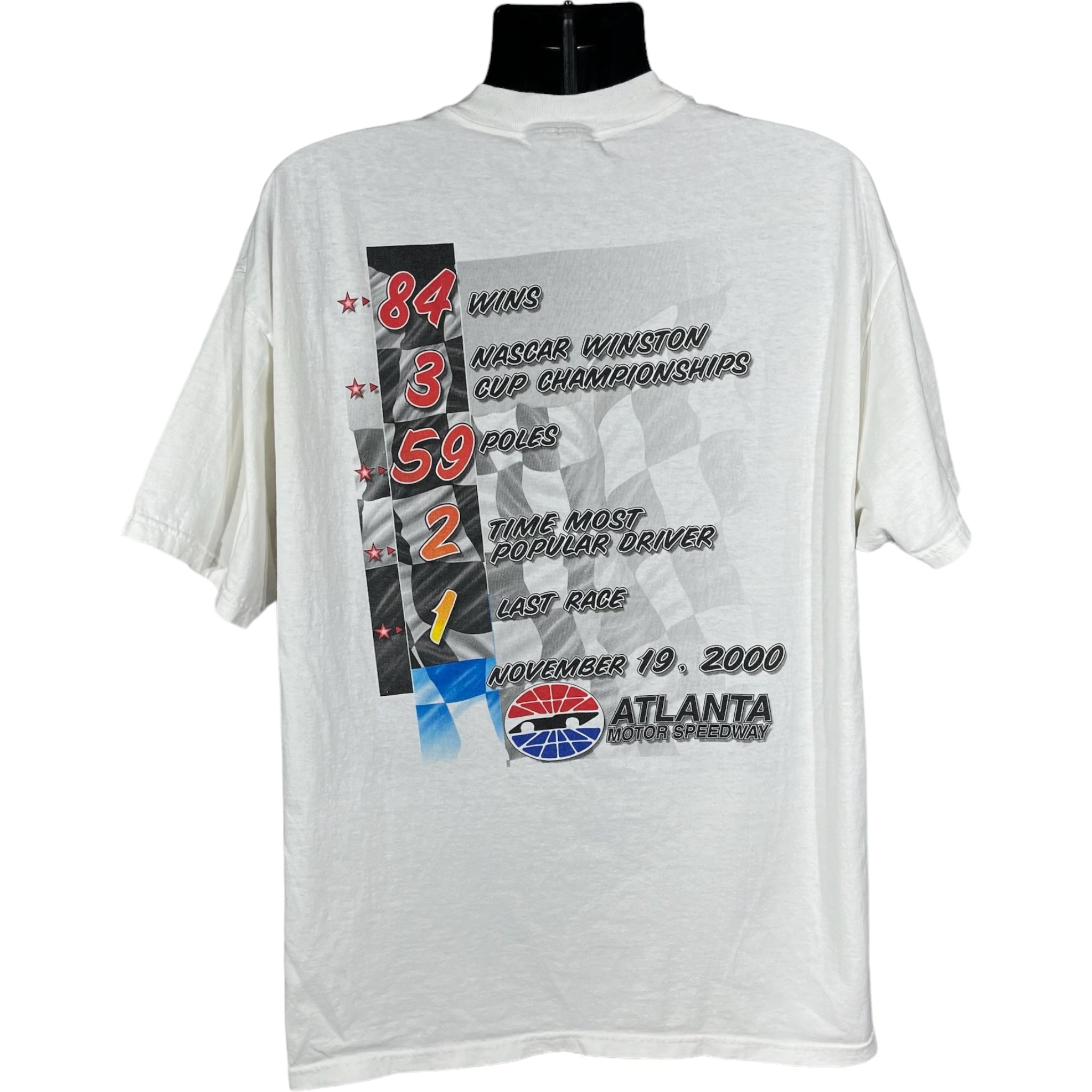 Vintage "A True Champion" Paul Nascar Atlanta Motor Speedway Tee