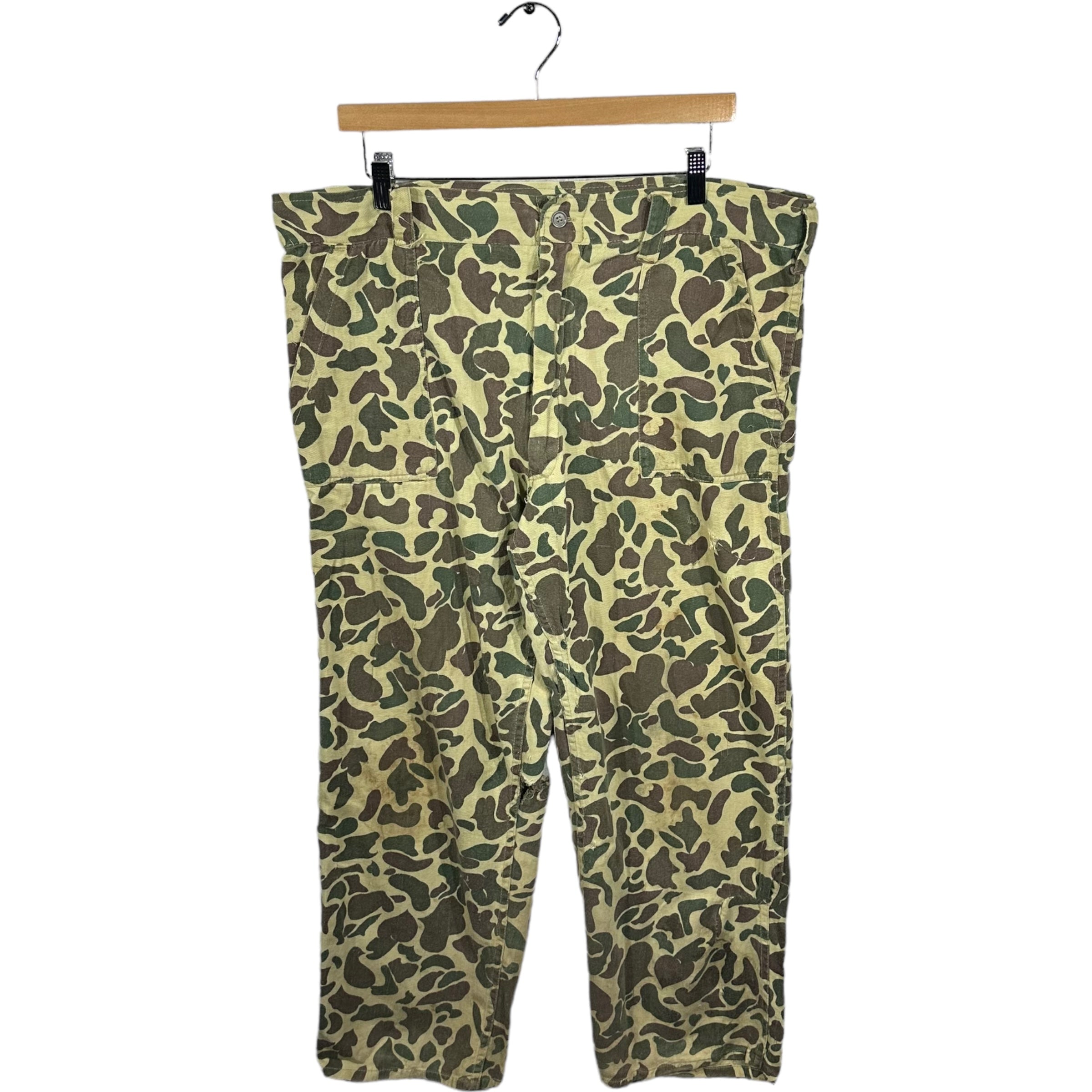 Vintage Military Woodland Camo Pants