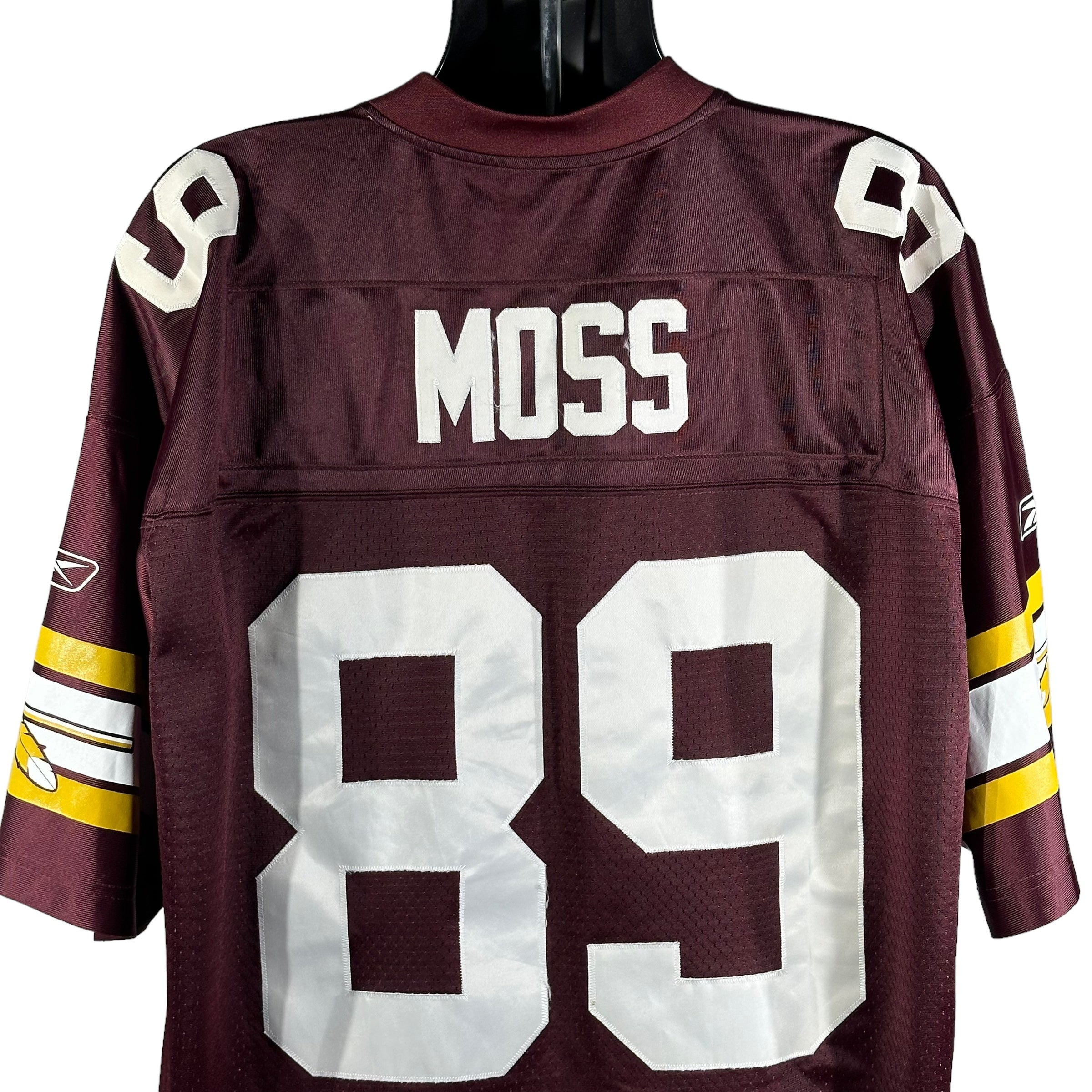 Vintage Washington Redskins #89 Randy Moss Reebok Jersey