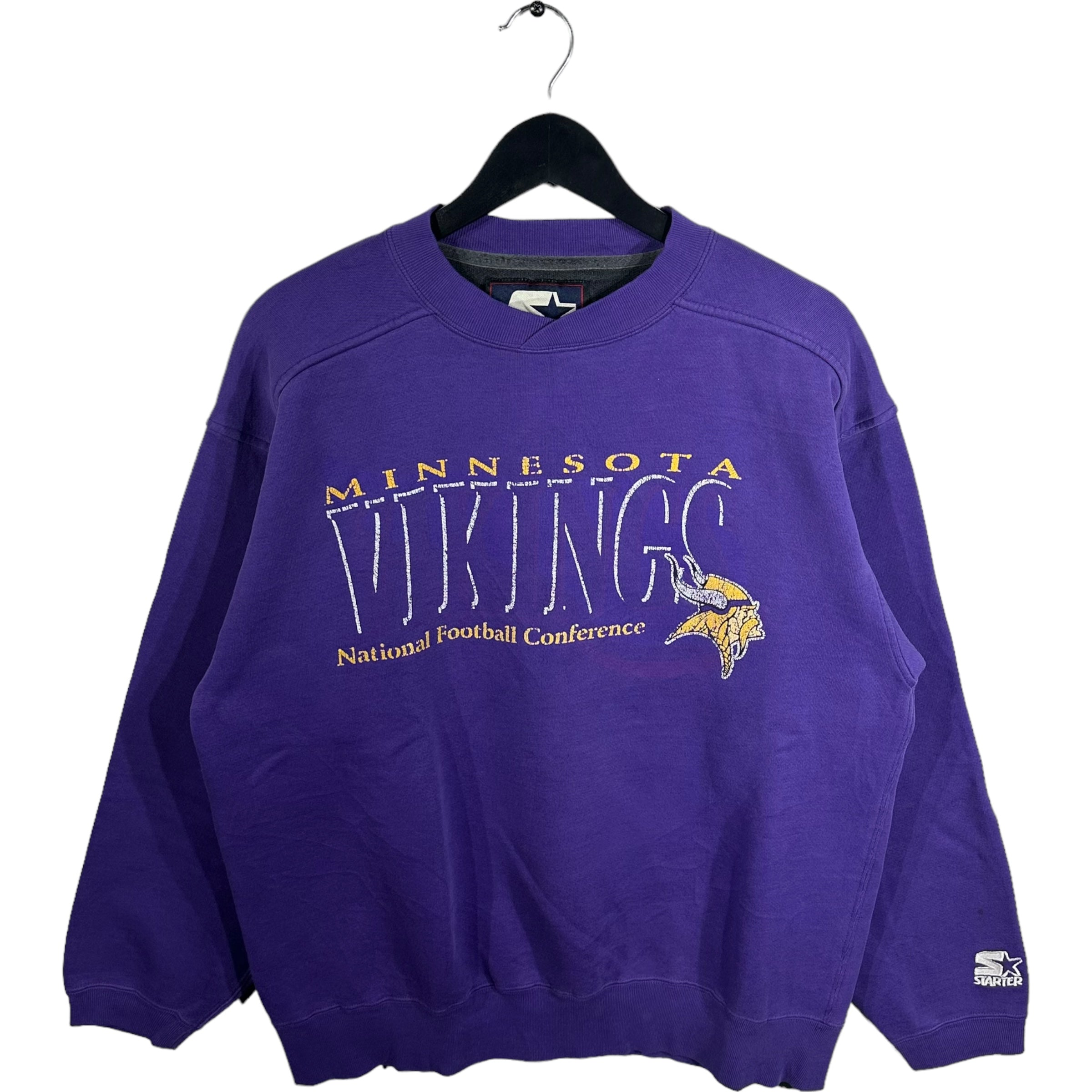 Vintage Minnesota Vikings Starter Crewneck