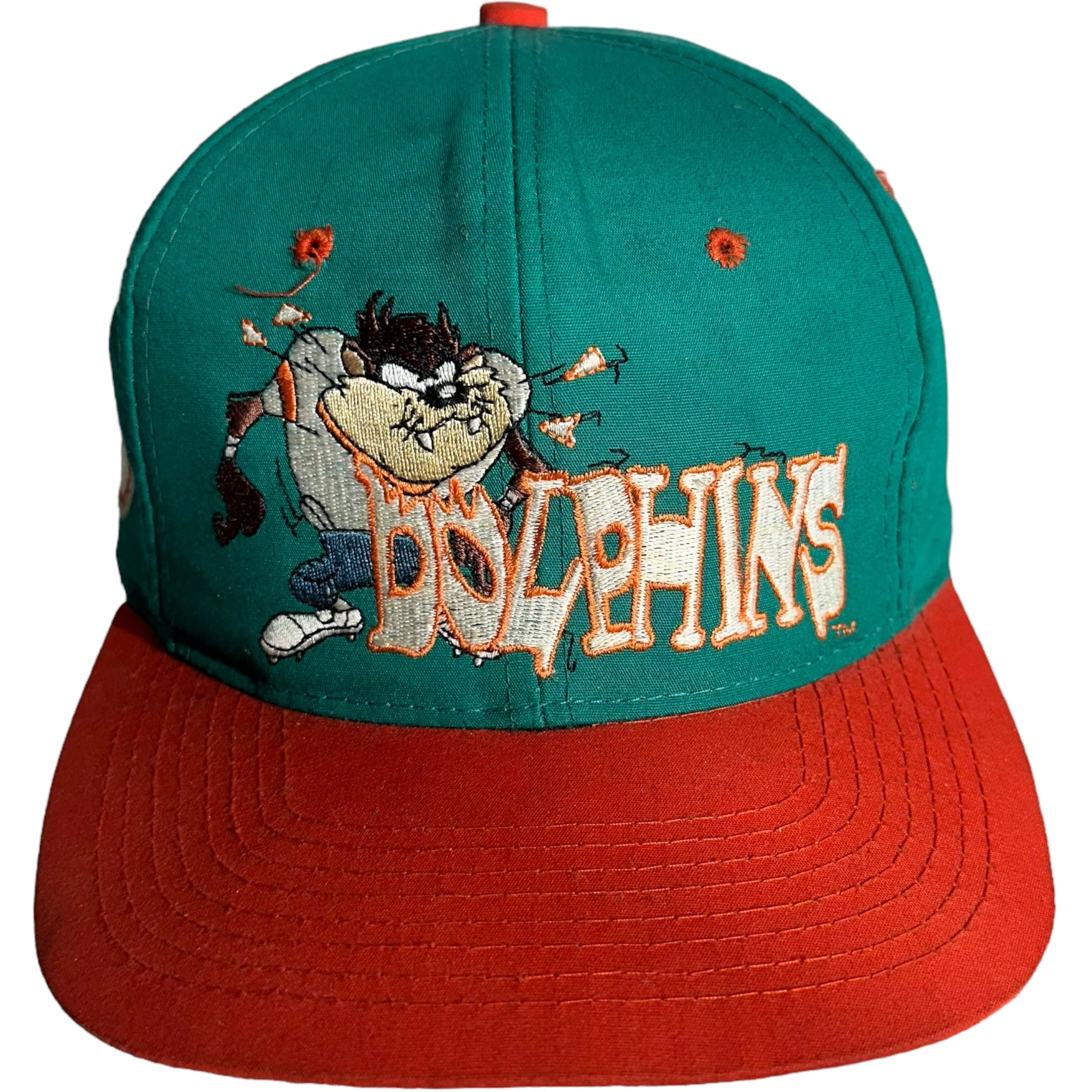 Vintage Miami Dolphins Taz Snapback Hat