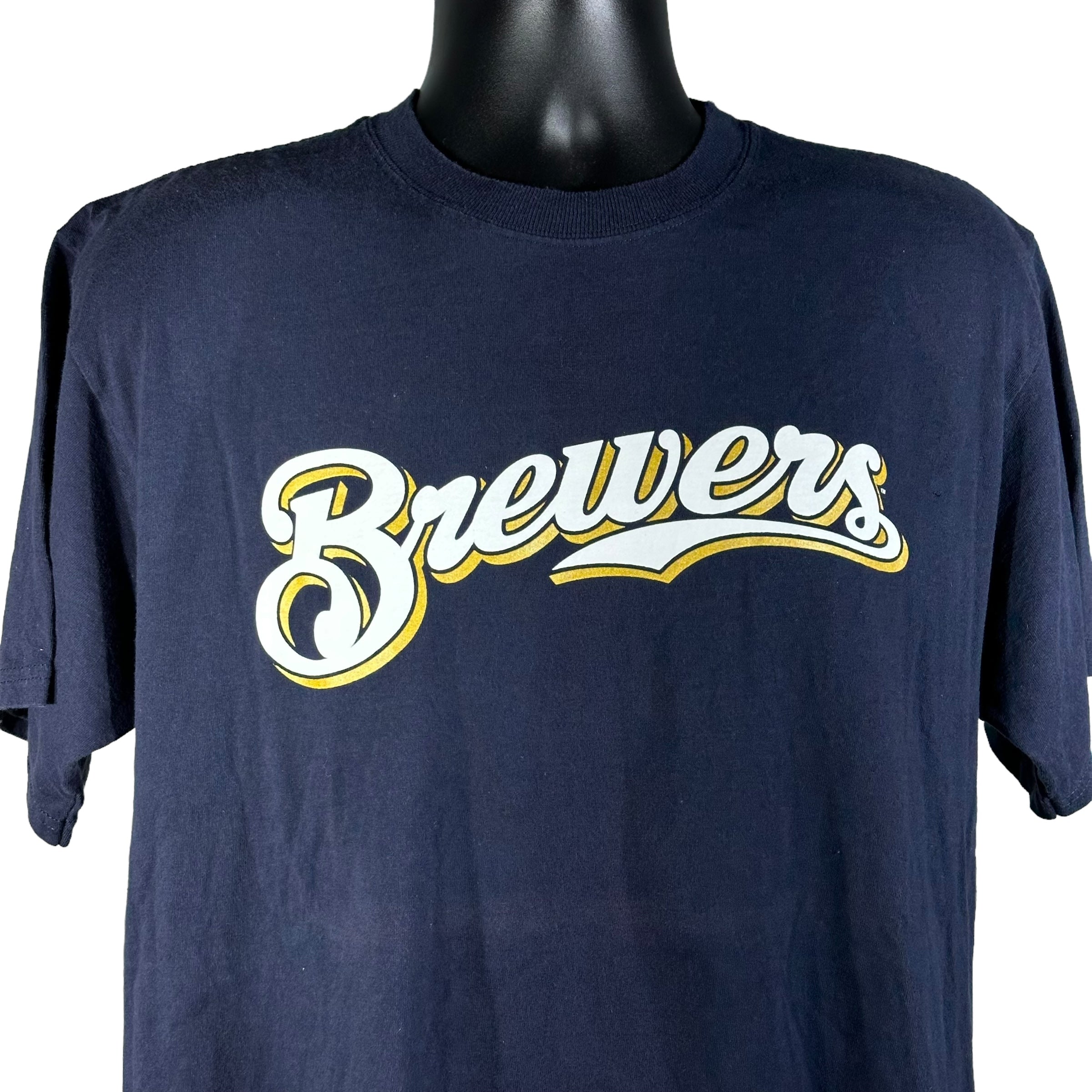 Vintage Milwaukee Brewers #15 Sheets Majestic Tee