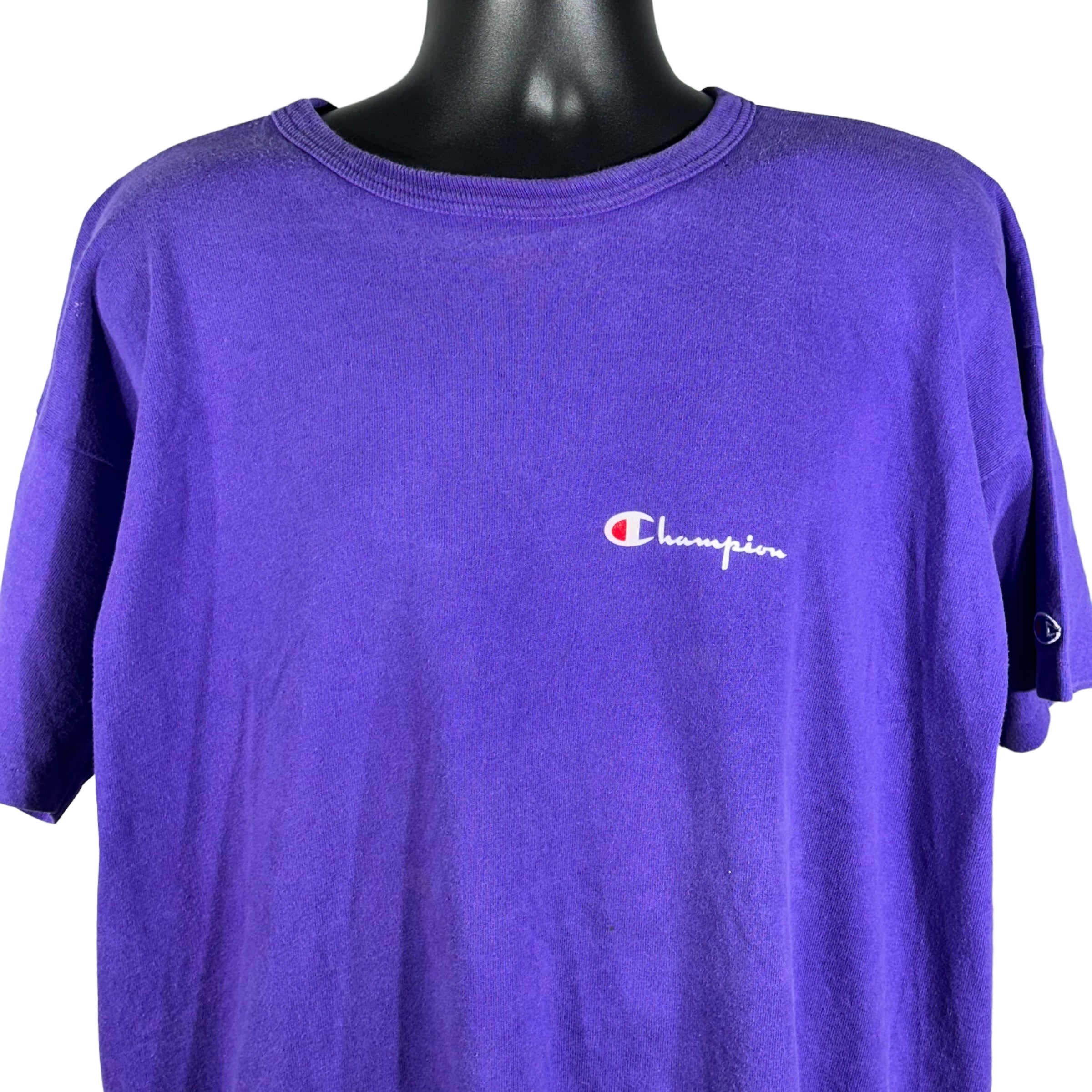 Vintage Champion Mini Logo Tee 90s