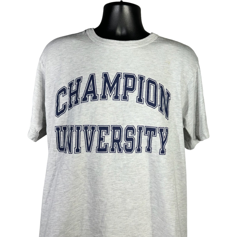 Vintage "Champion University" Spellout Tee 90s