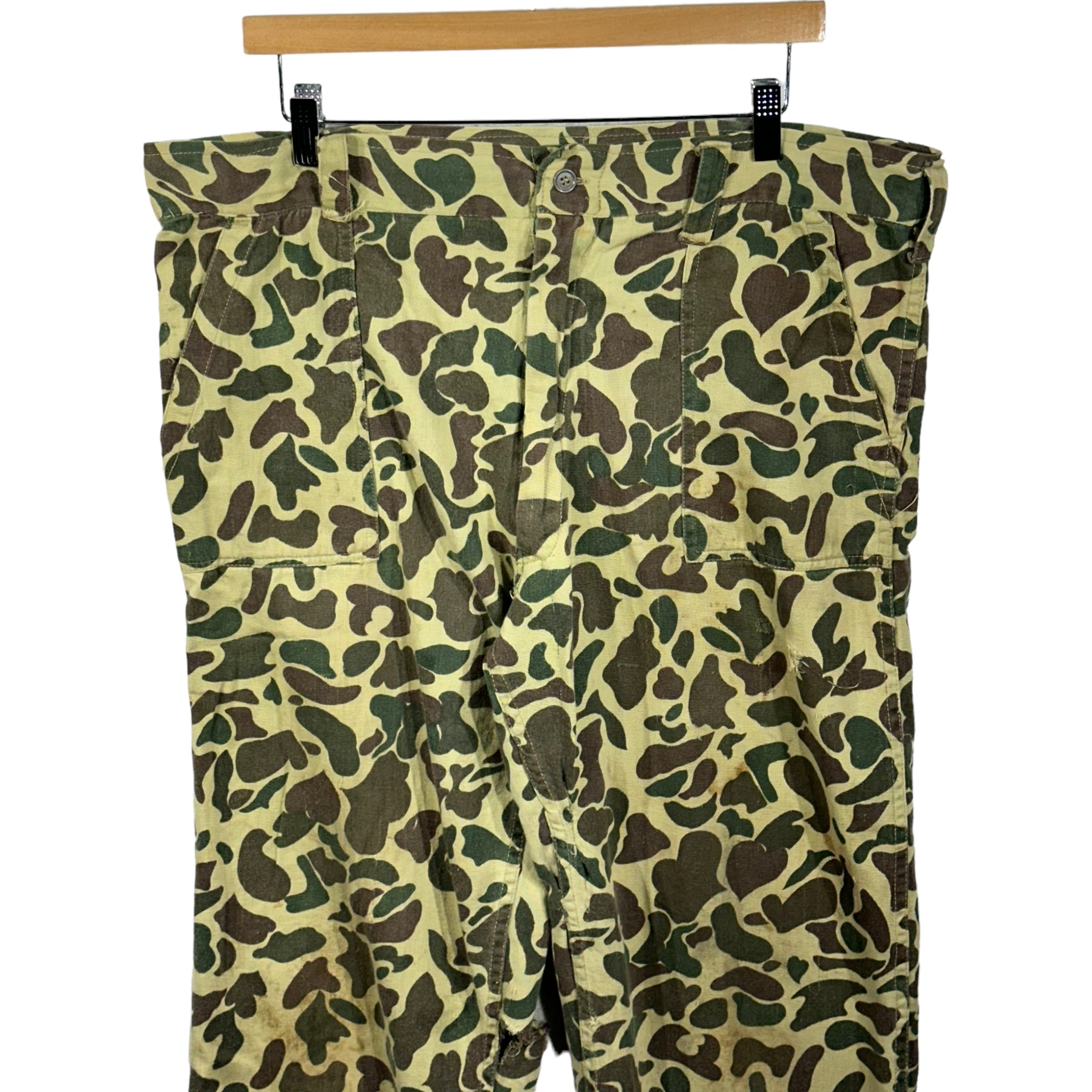 Vintage Military Woodland Camo Pants