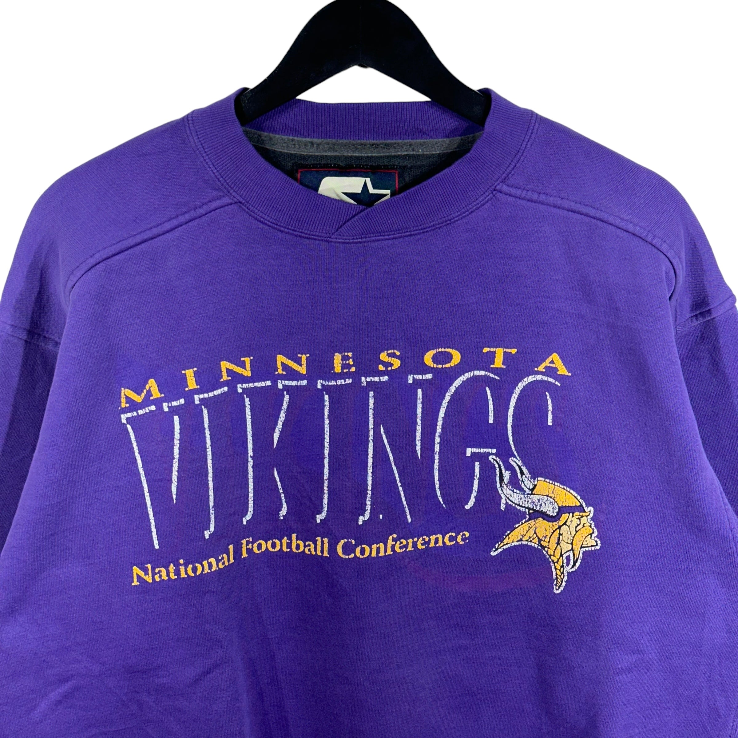 Vintage Minnesota Vikings Starter Crewneck