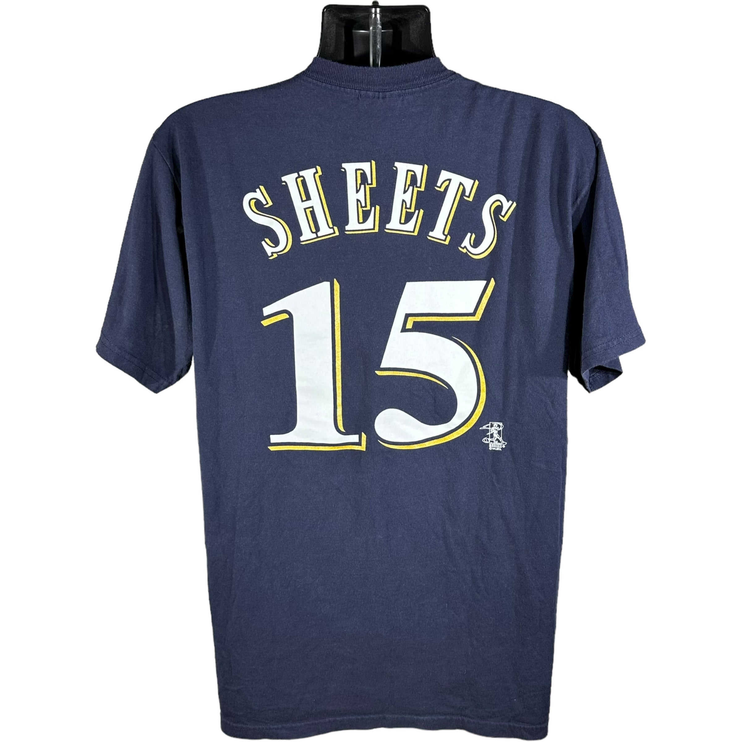 Vintage Milwaukee Brewers #15 Sheets Majestic Tee