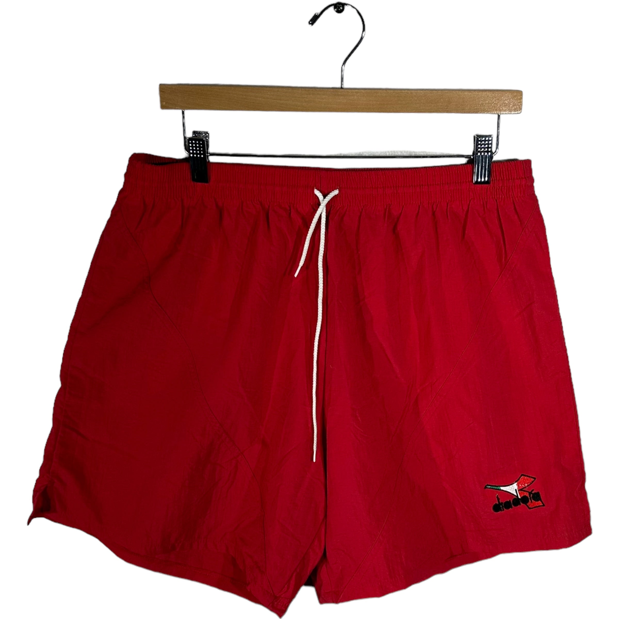 Vintage Diadora Drawstring Nylon Board Shorts