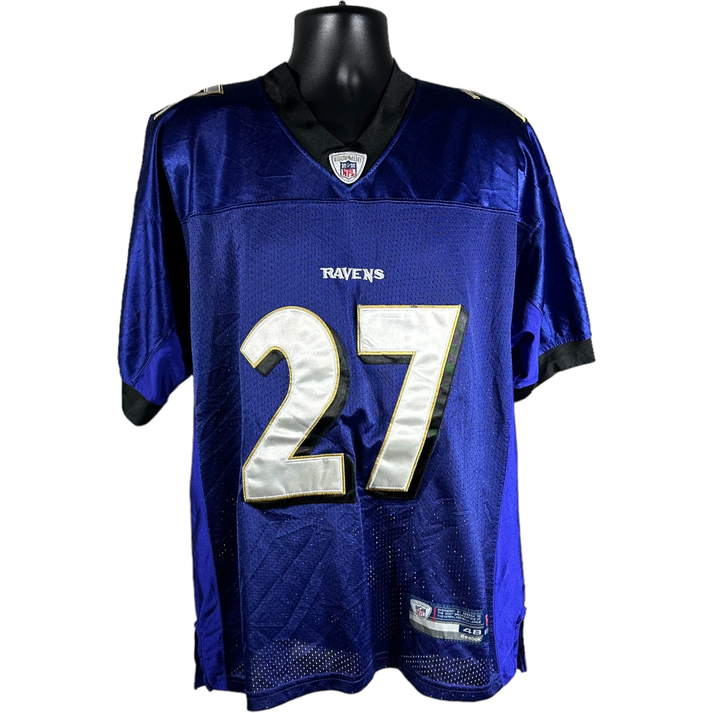 Vintage Baltimore Ravens Ray Rice #27 Reebok Jersey