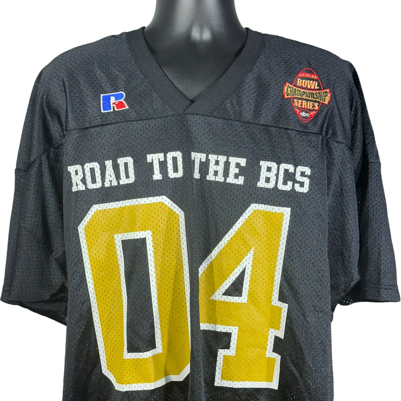 Vintage Road To The BCS #04 Bowl Championship Russell Jersey