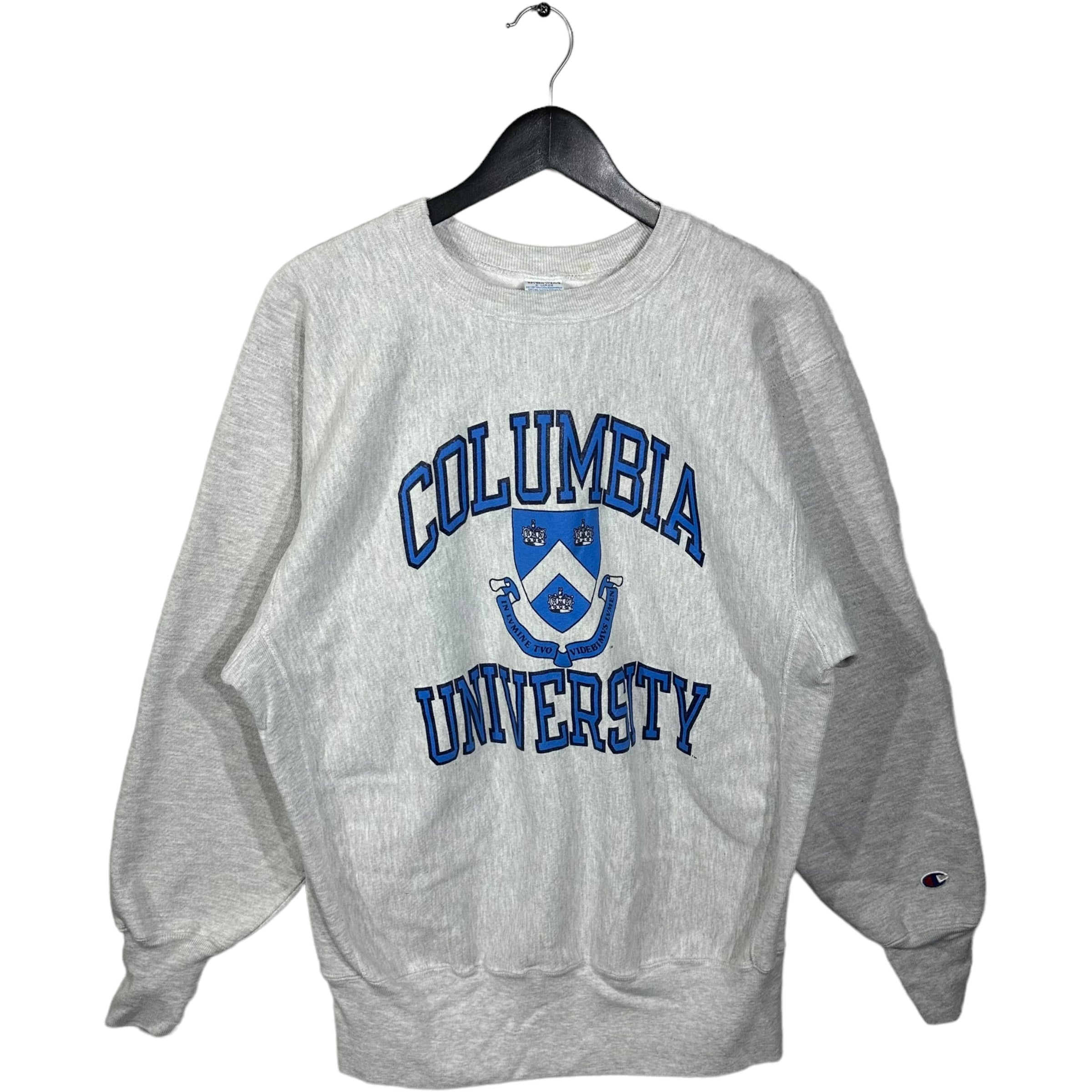 Vintage Champion Reverse Weave Columbia University Crewneck