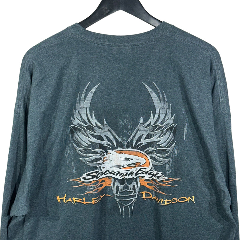 Vintage Harley Davidson "Screamin' Eagle" Long Sleeve