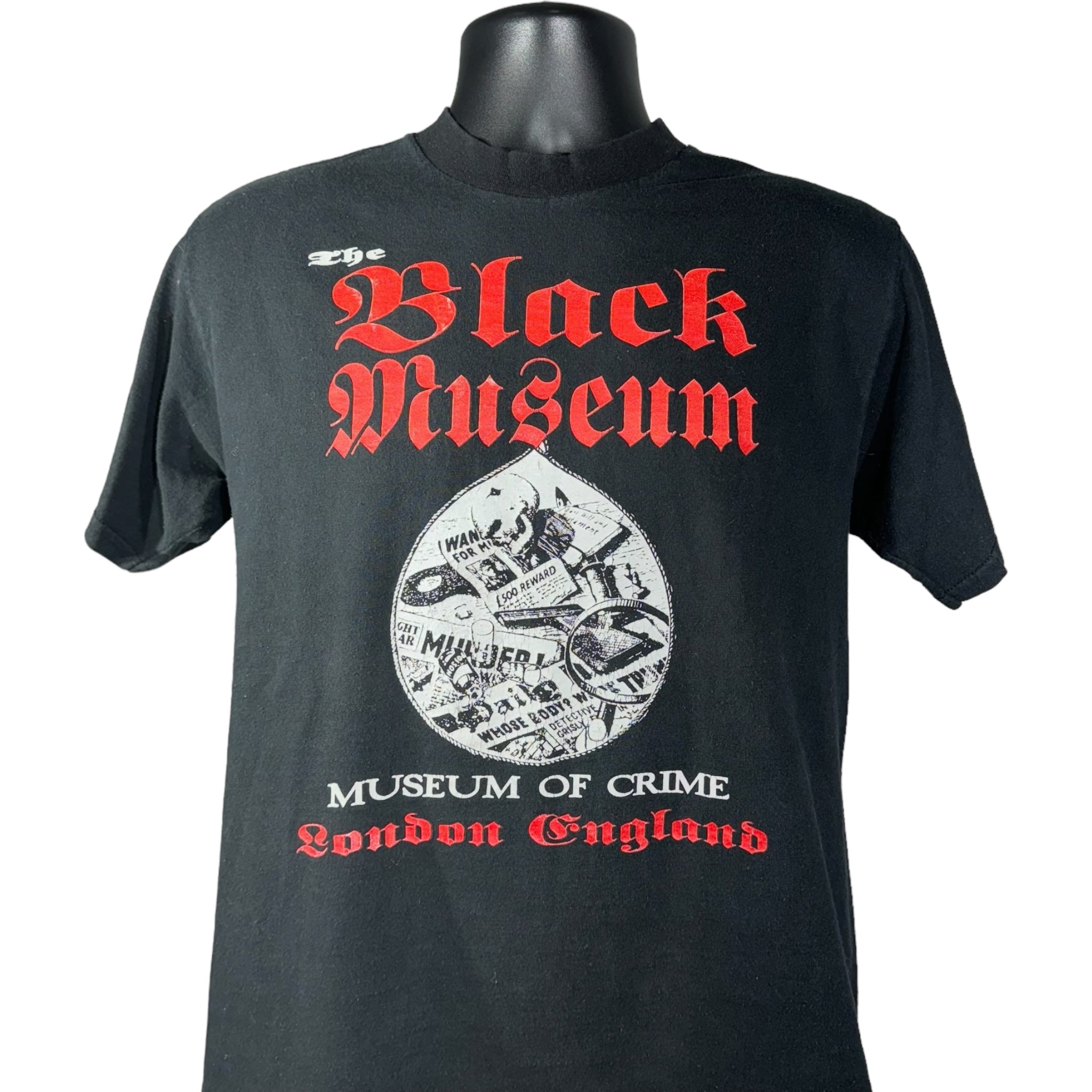 Vintage The Black Museum Of Crime Tee