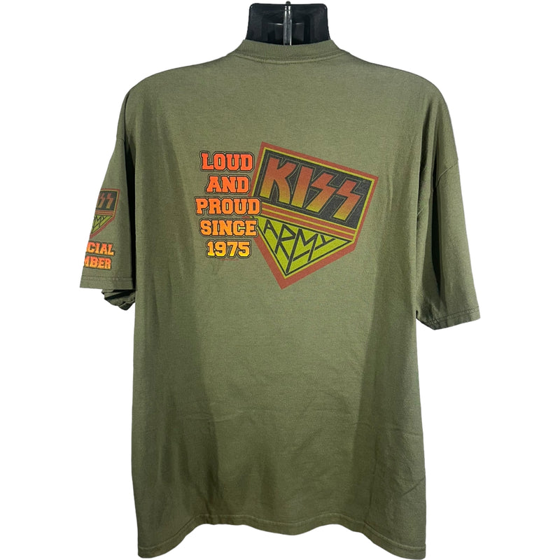 Vintage KISS Army Band Tee