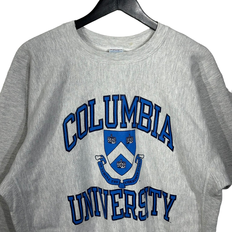 Vintage Champion Reverse Weave Columbia University Crewneck