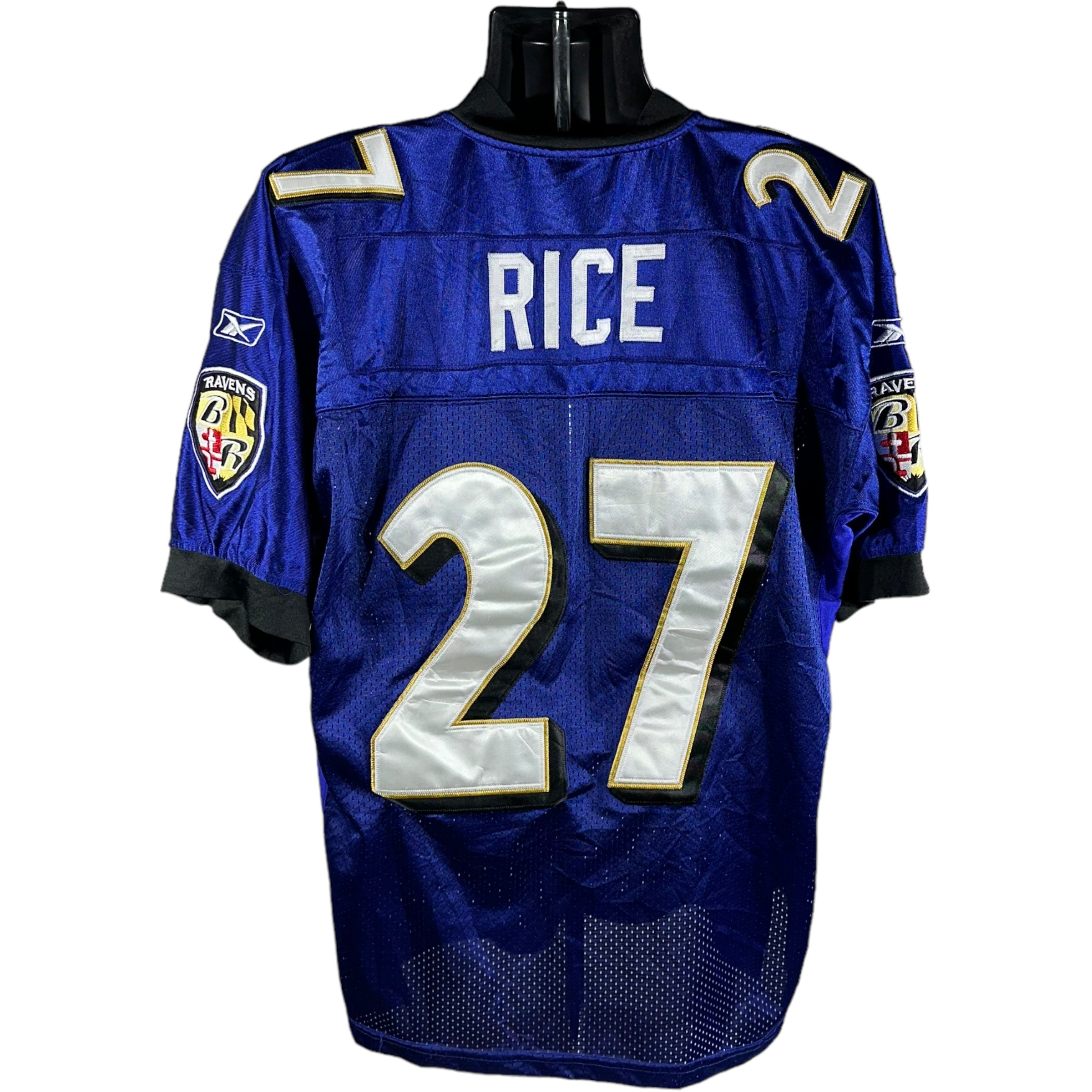 Vintage Baltimore Ravens Ray Rice #27 Reebok Jersey