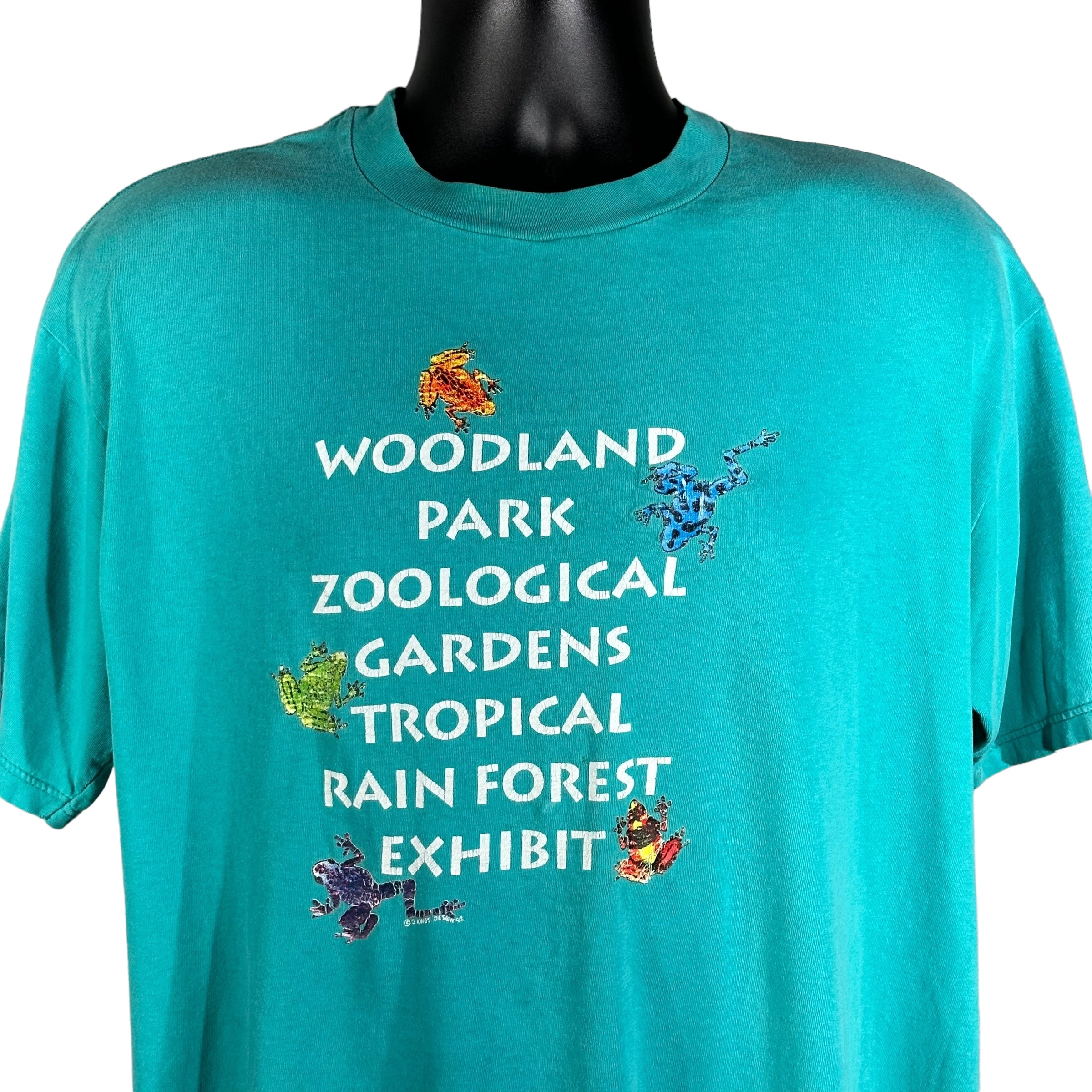 Vintage Woodland Park Zoological Gardens Tee 1992