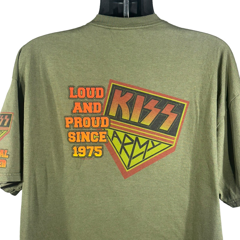 Vintage KISS Army Band Tee