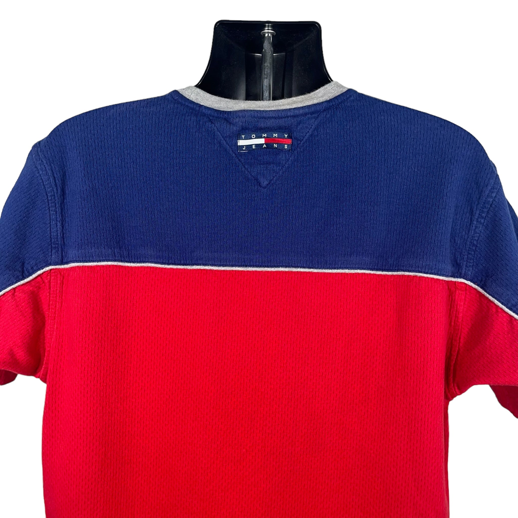 Vintage Tommy Hilfiger Two Tone Mini Logo Tee 2000s