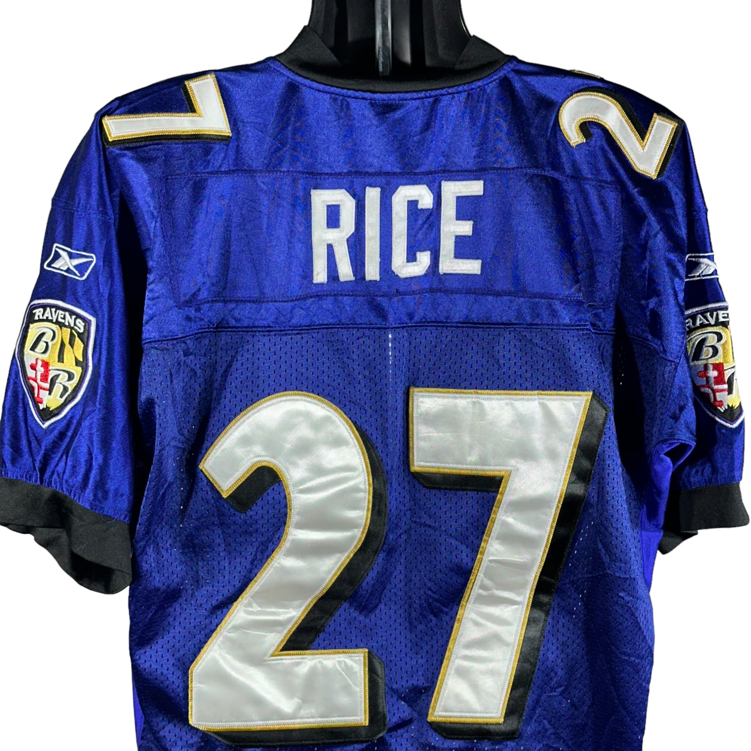 Vintage Baltimore Ravens Ray Rice #27 Reebok Jersey