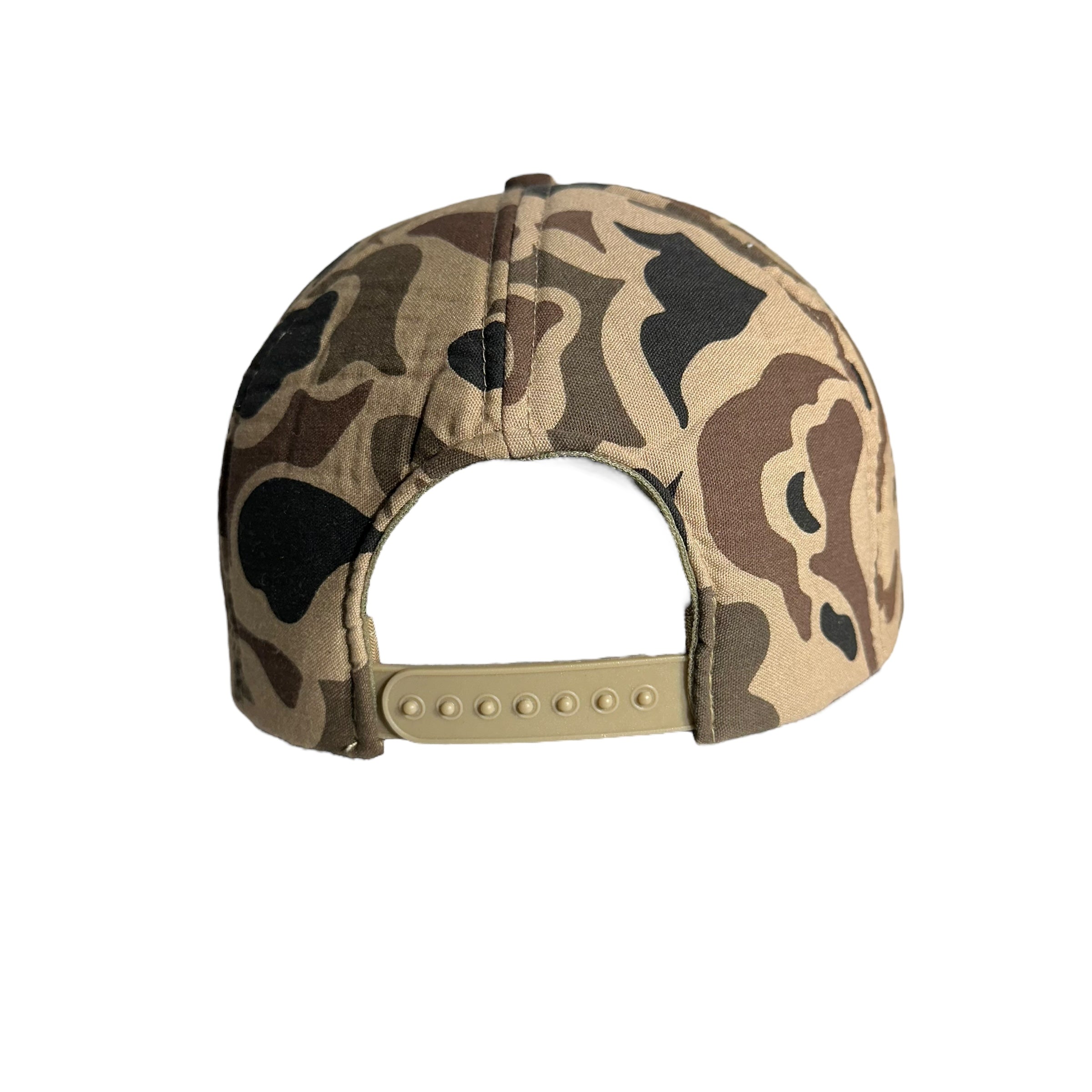 Vintage Ford Camouflage Snapback Hat