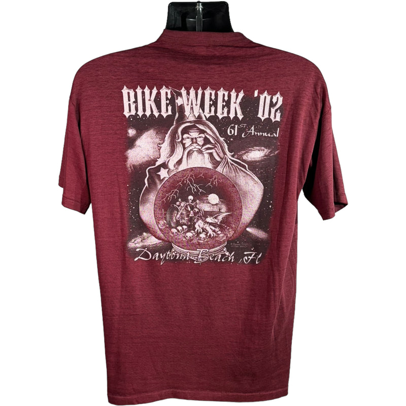 Vintage Wizard Daytona Bike Week Tee