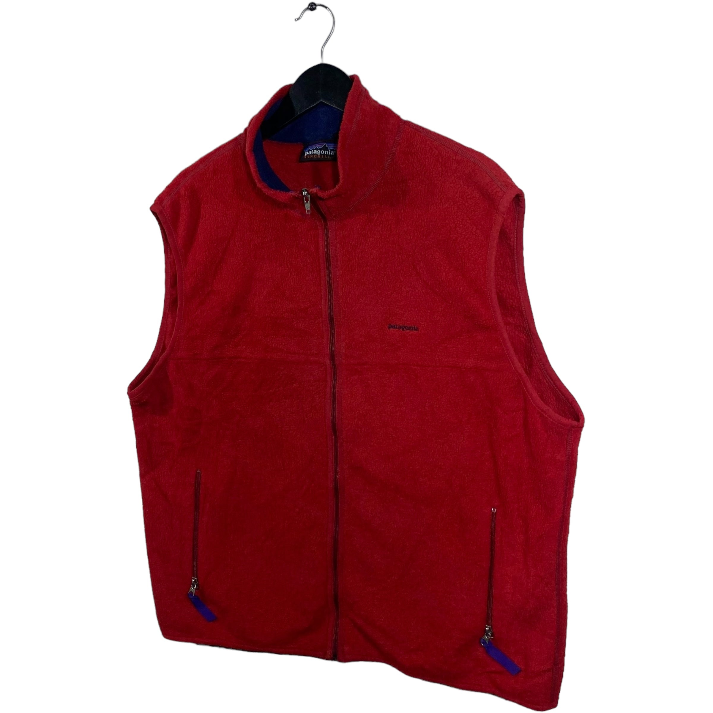 Vintage Patagonia Synchilla Full Zip Fleece Vest 90s