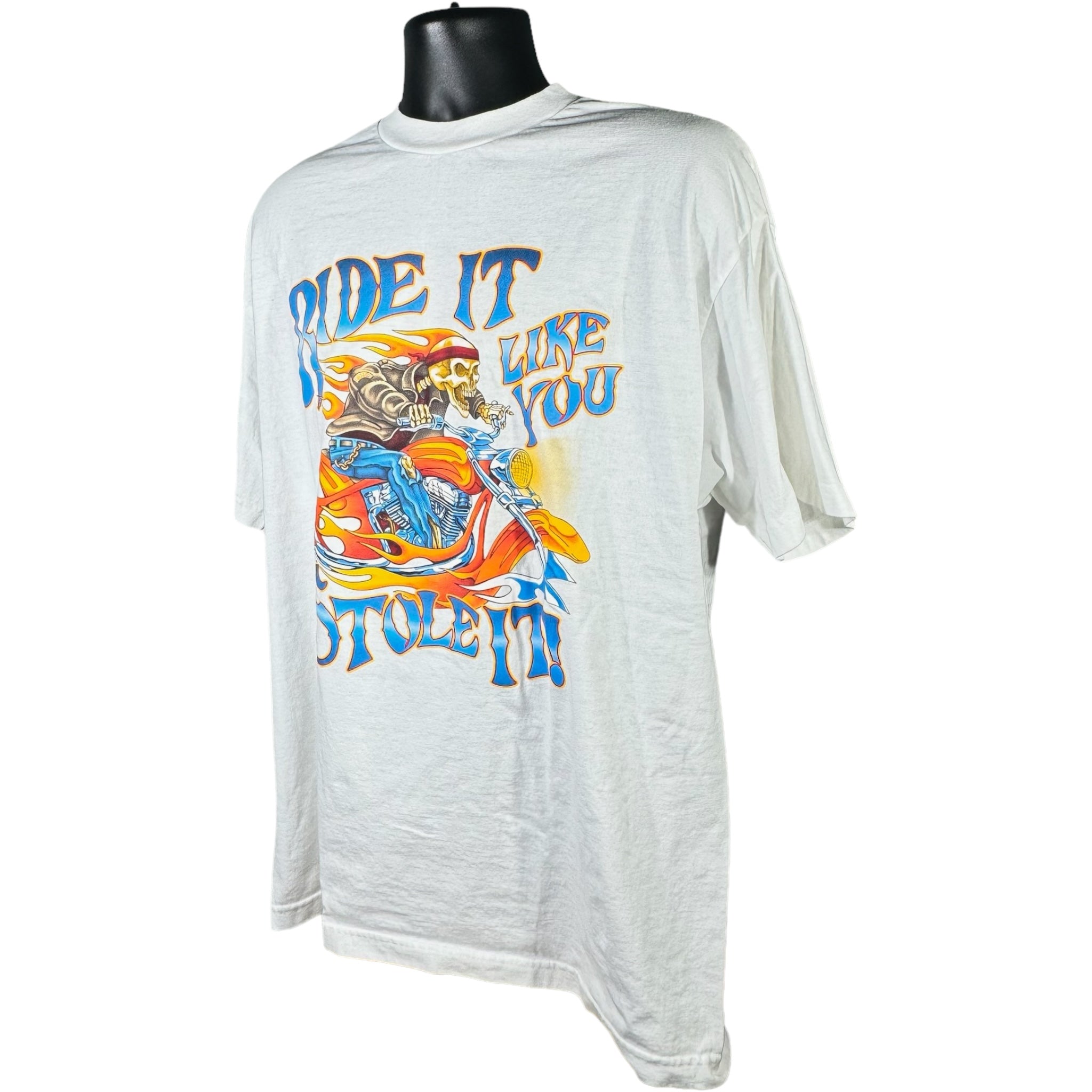 Vintage "Ride It Like You Stole It" Biker Tee