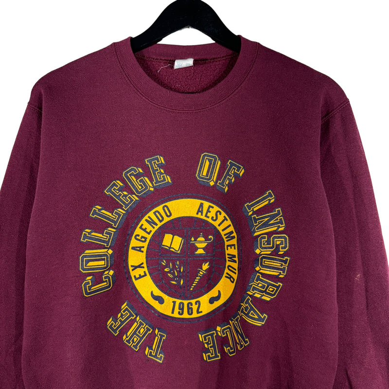 Vintage College of Insurance Crewneck