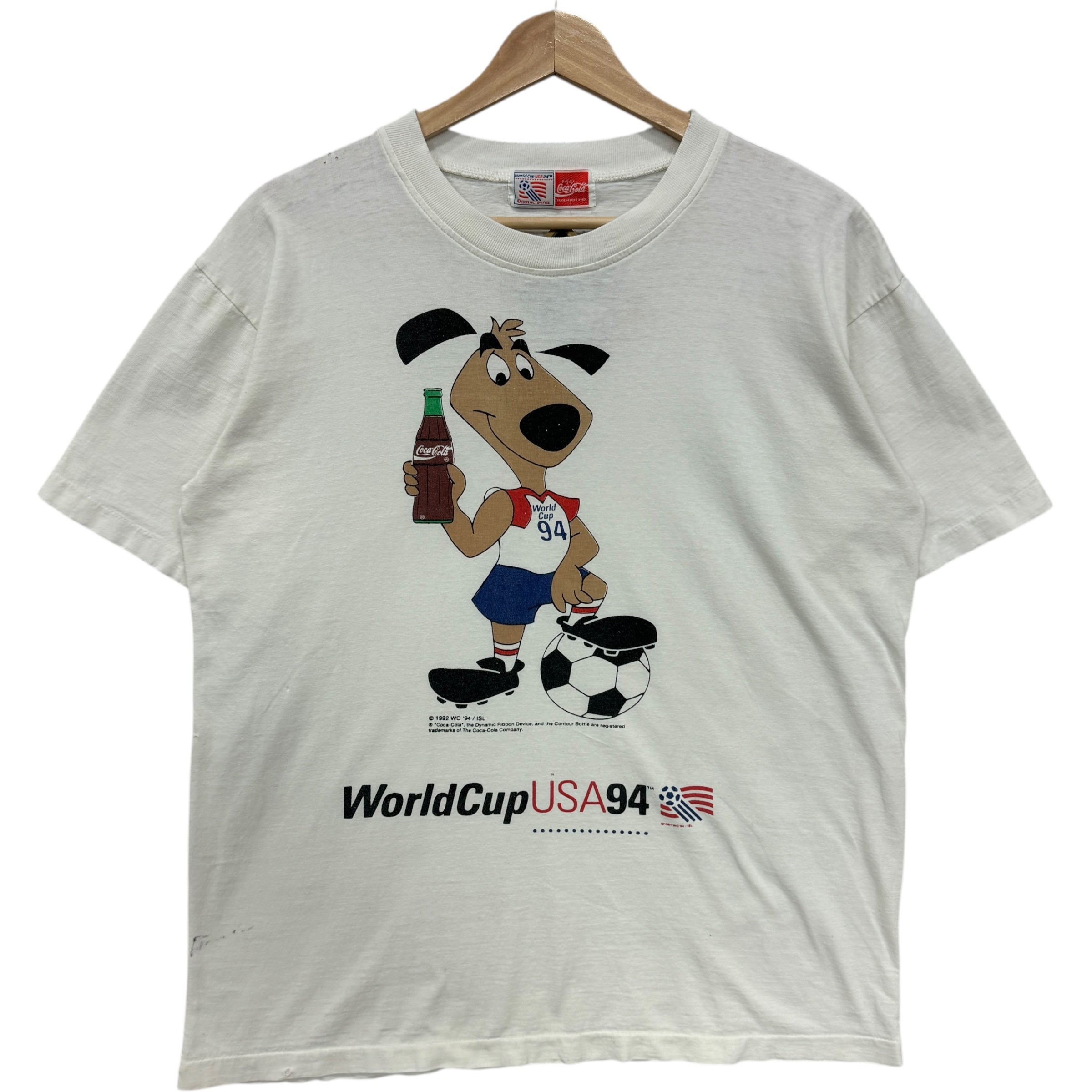 Vintage Coca-Cola USA World Cup Tee 1994