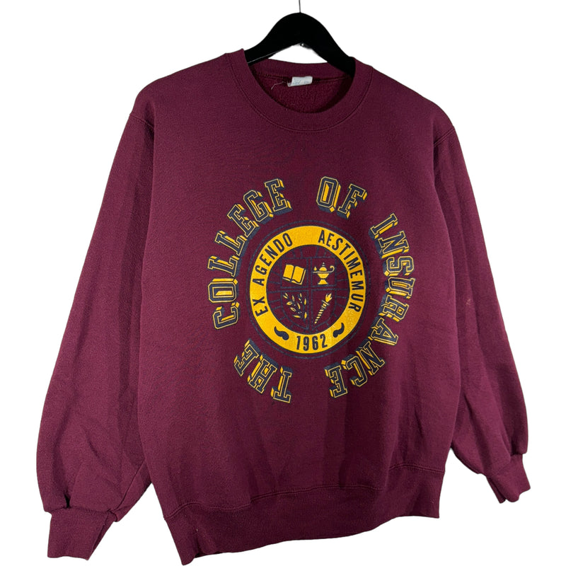 Vintage College of Insurance Crewneck