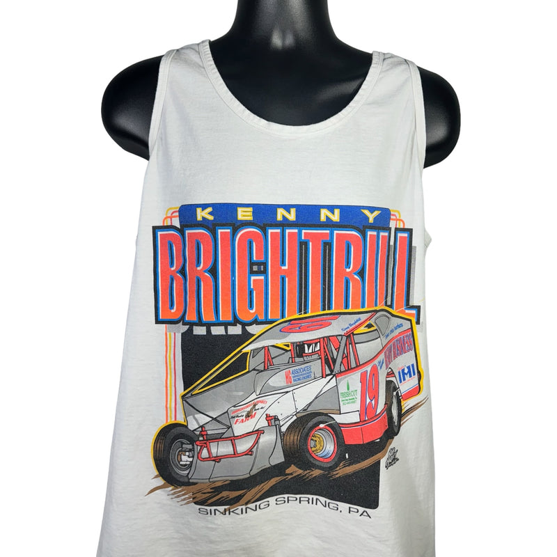 Vintage Kenny Brightrill Race Car Tank Top