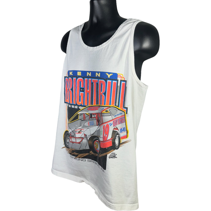 Vintage Kenny Brightrill Race Car Tank Top