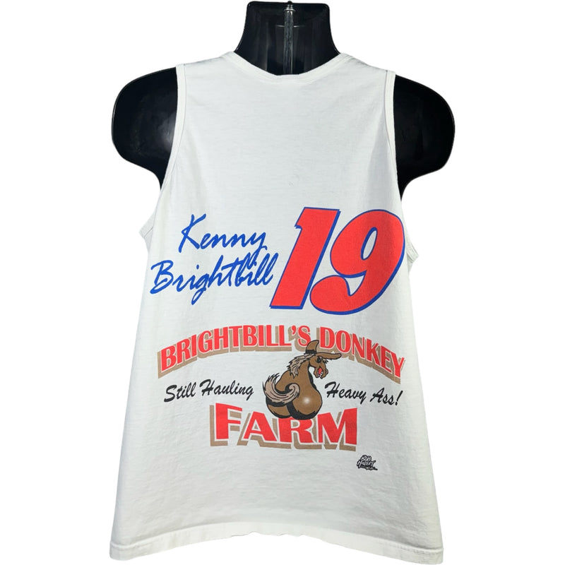 Vintage Kenny Brightrill Race Car Tank Top