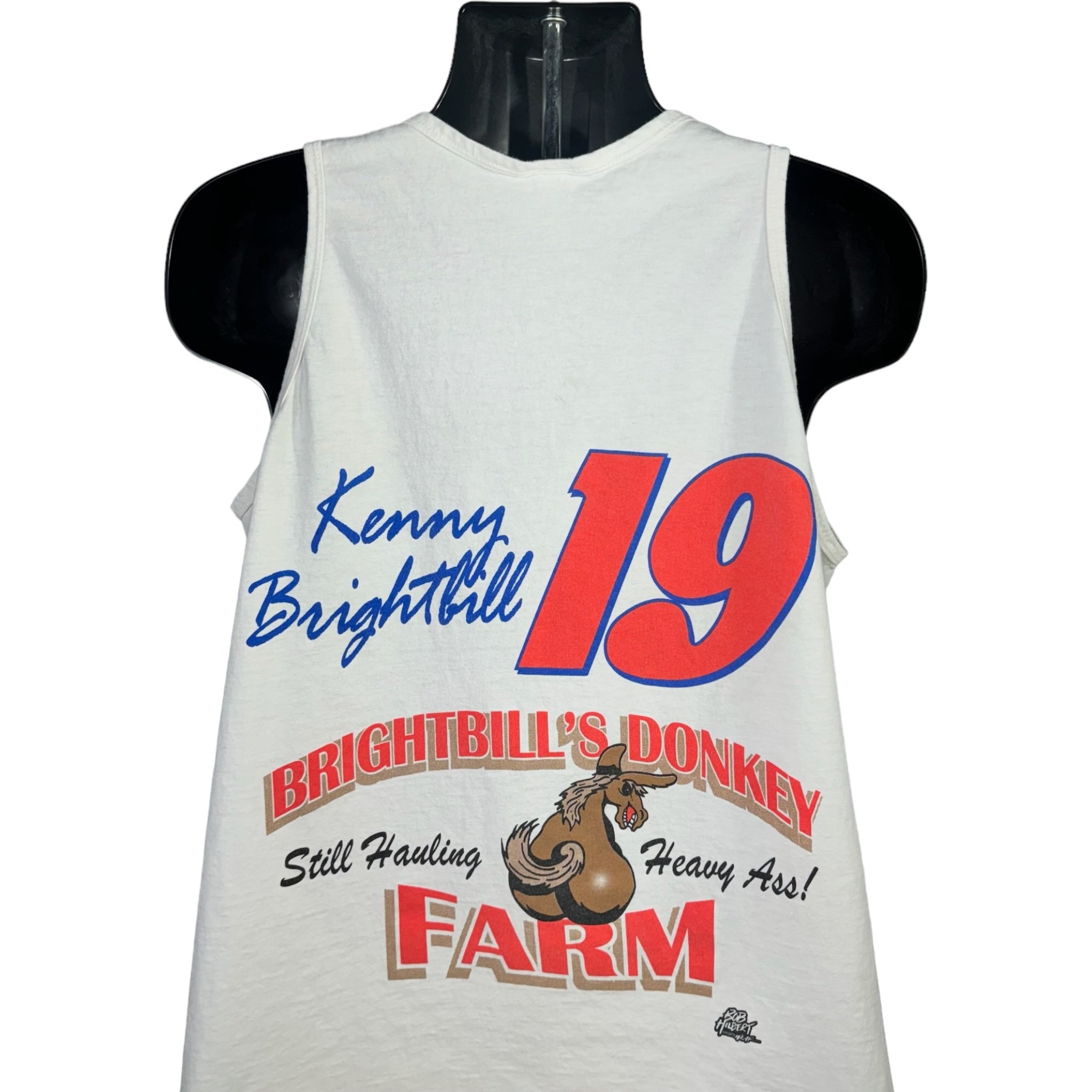 Vintage Kenny Brightrill Race Car Tank Top