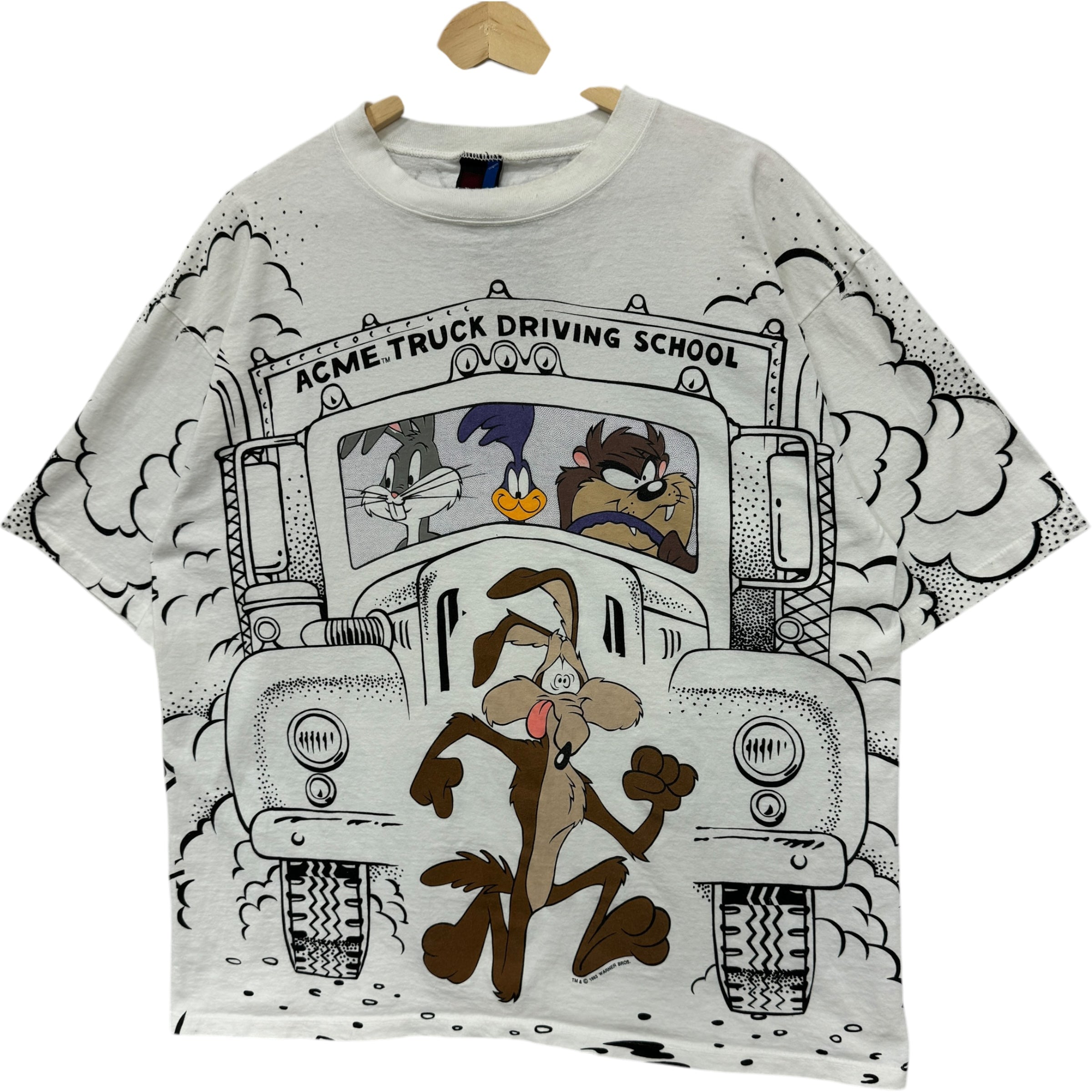 Vintage Looney Tunes AOP Tee 90s