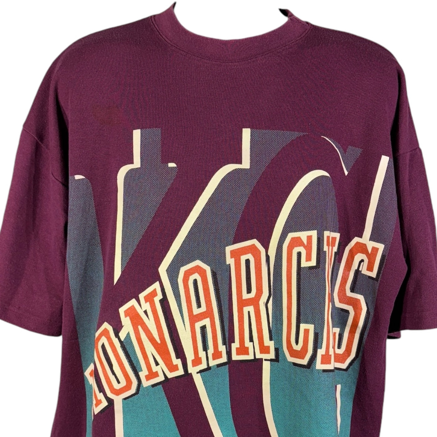 Vintage Kansas City Monarchs Negro League Baseball Tee 90s