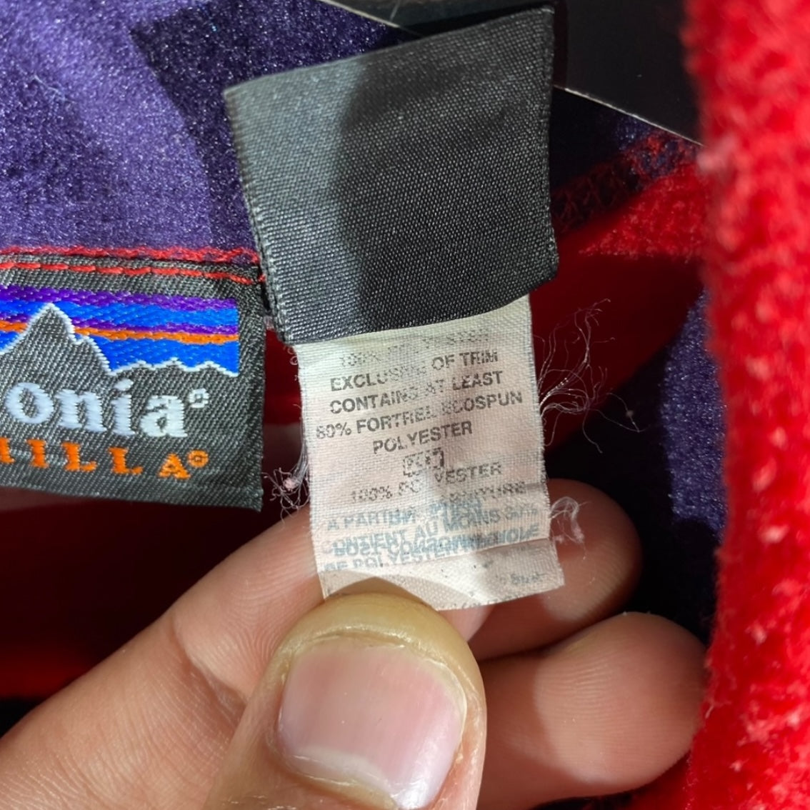 Vintage Patagonia Full Zip Fleece Vest