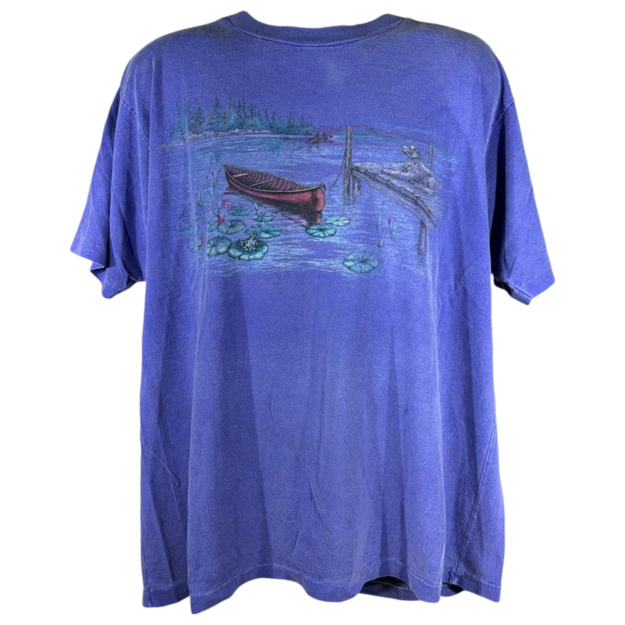 Vintage Boat Dock Art Tee