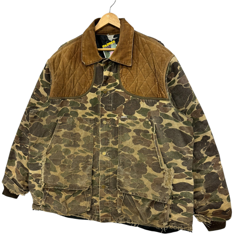 Vintage Carhartt Camo Hunting Jacket