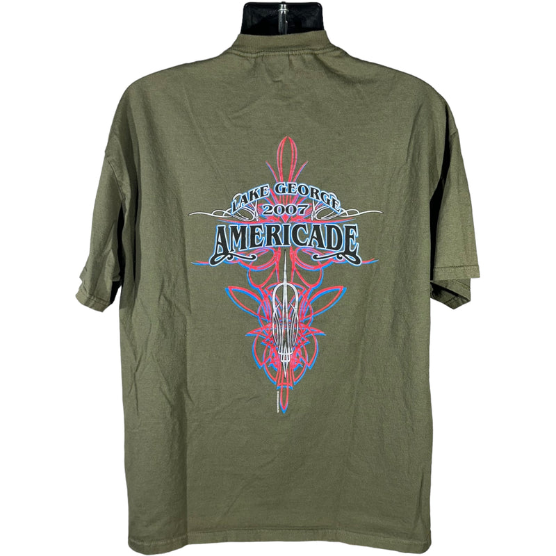 Lake George Americade Biker Tee