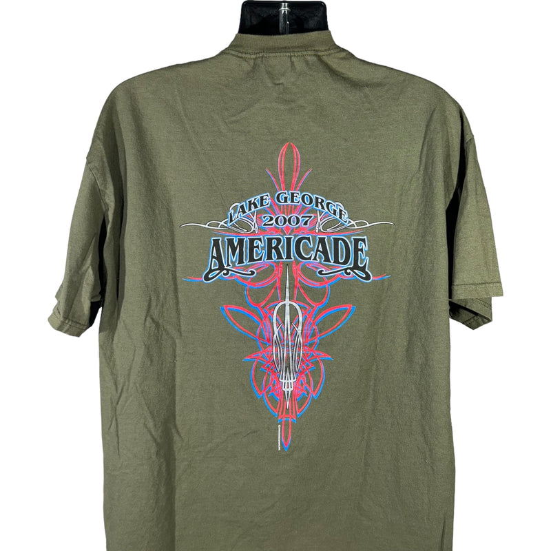 Lake George Americade Biker Tee