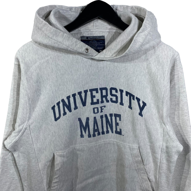 Vintage Champion University Of Maine Hoodie