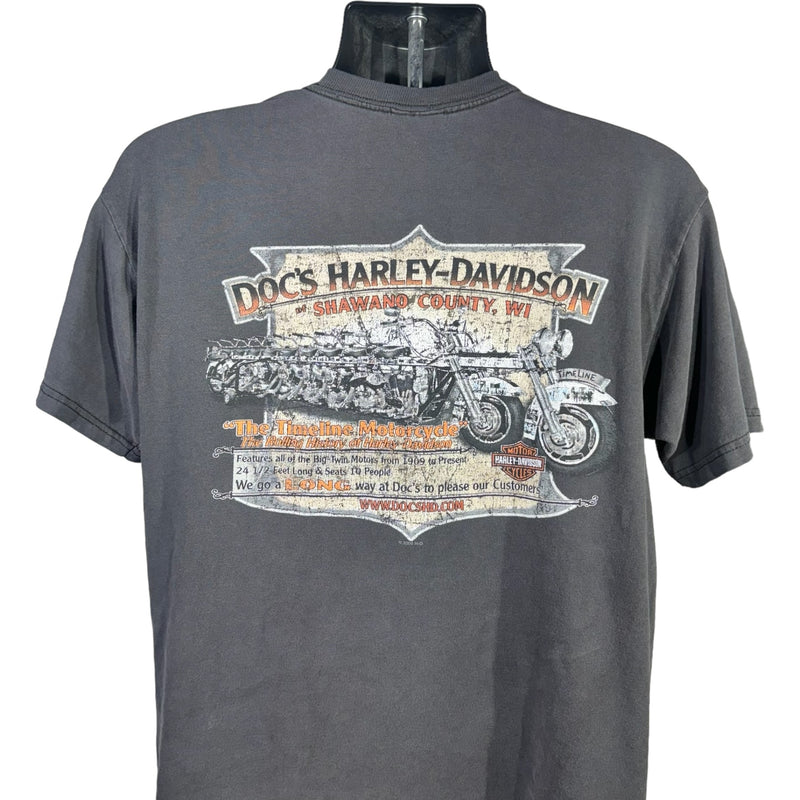 Vintage Harley Davidson Motorcycles Tee